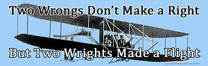 Wrights and Wrongs Wrights and Wrongs