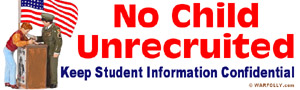 No Child Unrecruited No Child Unrecruited